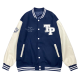 NTPU經典美式棒球外套_經典藍